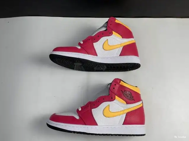 Rep TBK High Jordan Red 1 555088-603 Air Fusion OGLight 0522